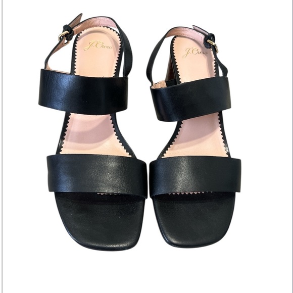 J Crew Block Heeled Sandal - Picture 2 of 5